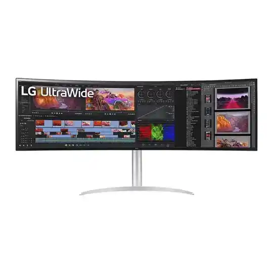 LG 49WQ95C-W 49" Ultrawide DQHD 144Hz Curved FreeSync Premium Pro IPS Open Box Monitor